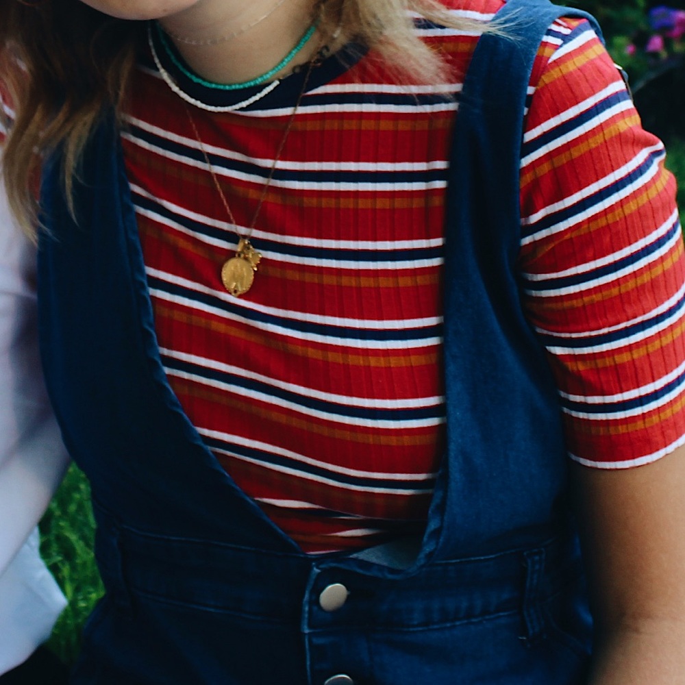 Striped fitted shirt!